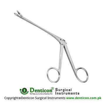 Weil-Blakesley Nasal Cutting Forcep Angled 45° - Fig. 1 Stainless Steel, 12 cm - 4 3/4" Bite Size 3.0 mm